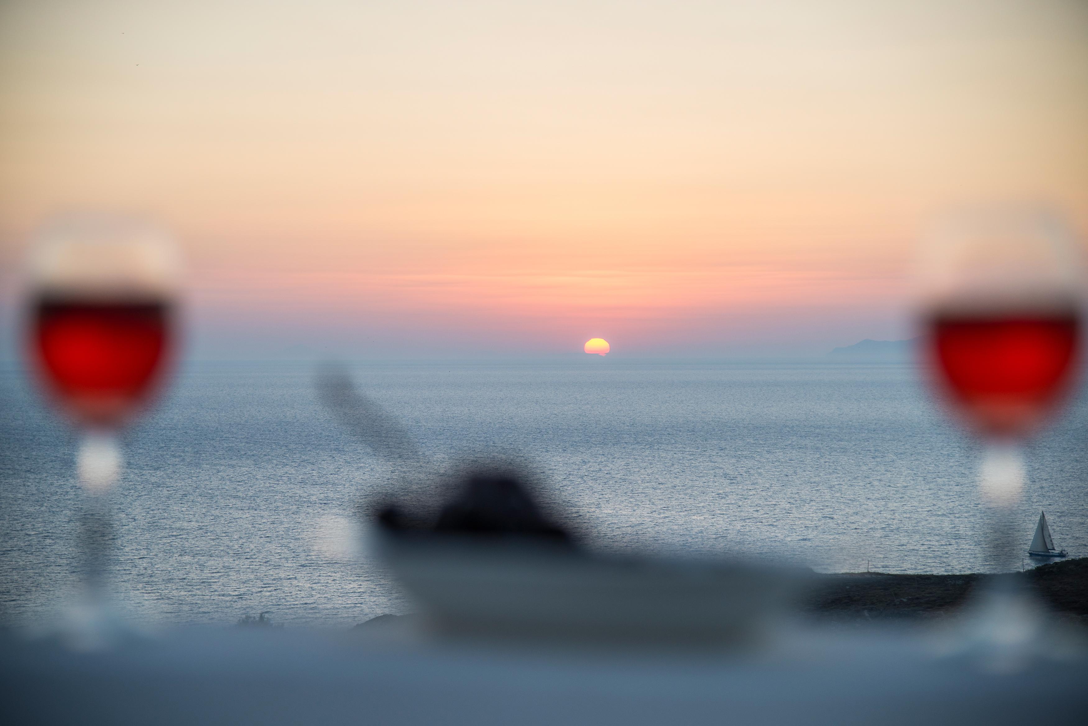 Sunset Faros Hotell Akrotírion Exteriör bild