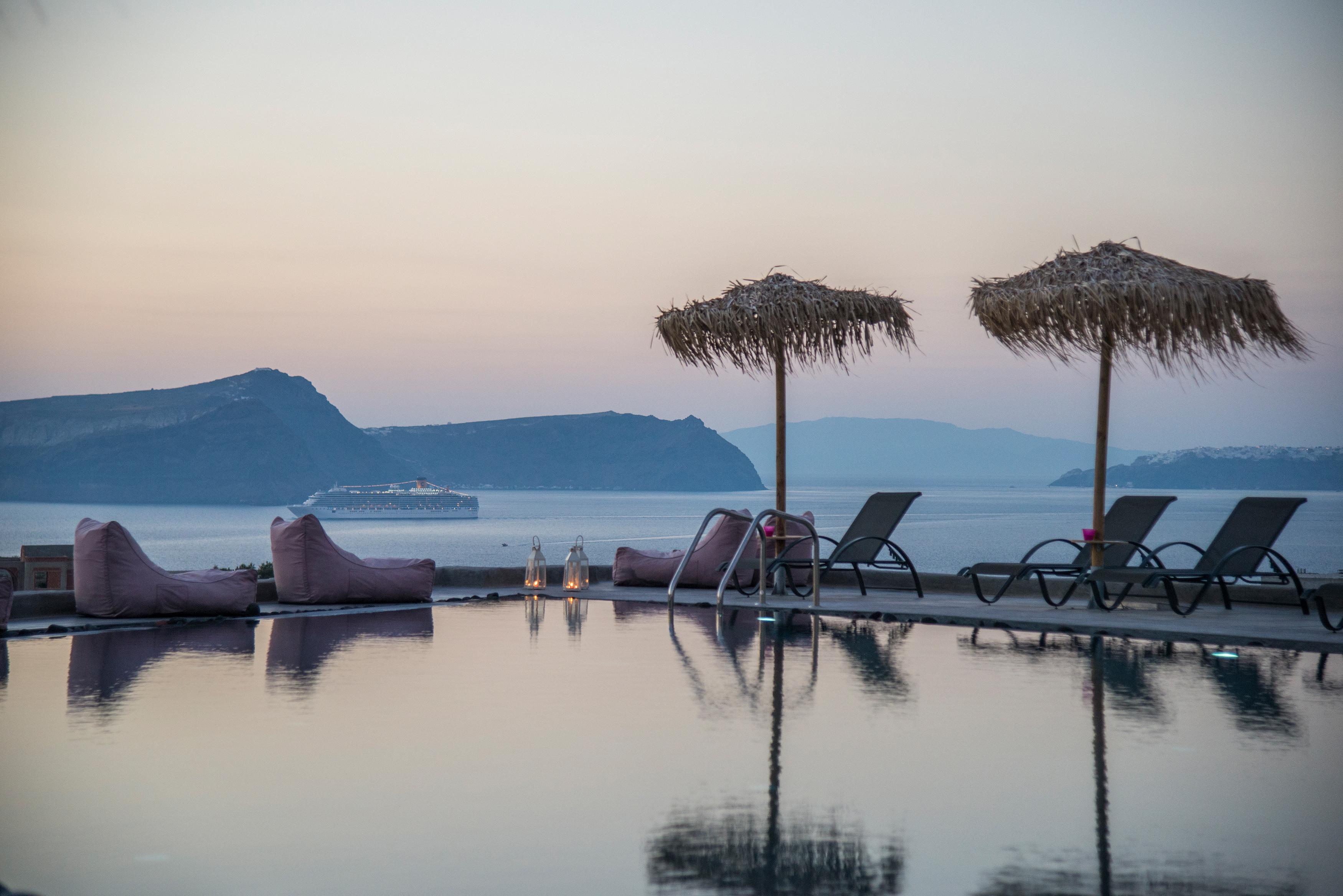 Sunset Faros Hotell Akrotírion Exteriör bild