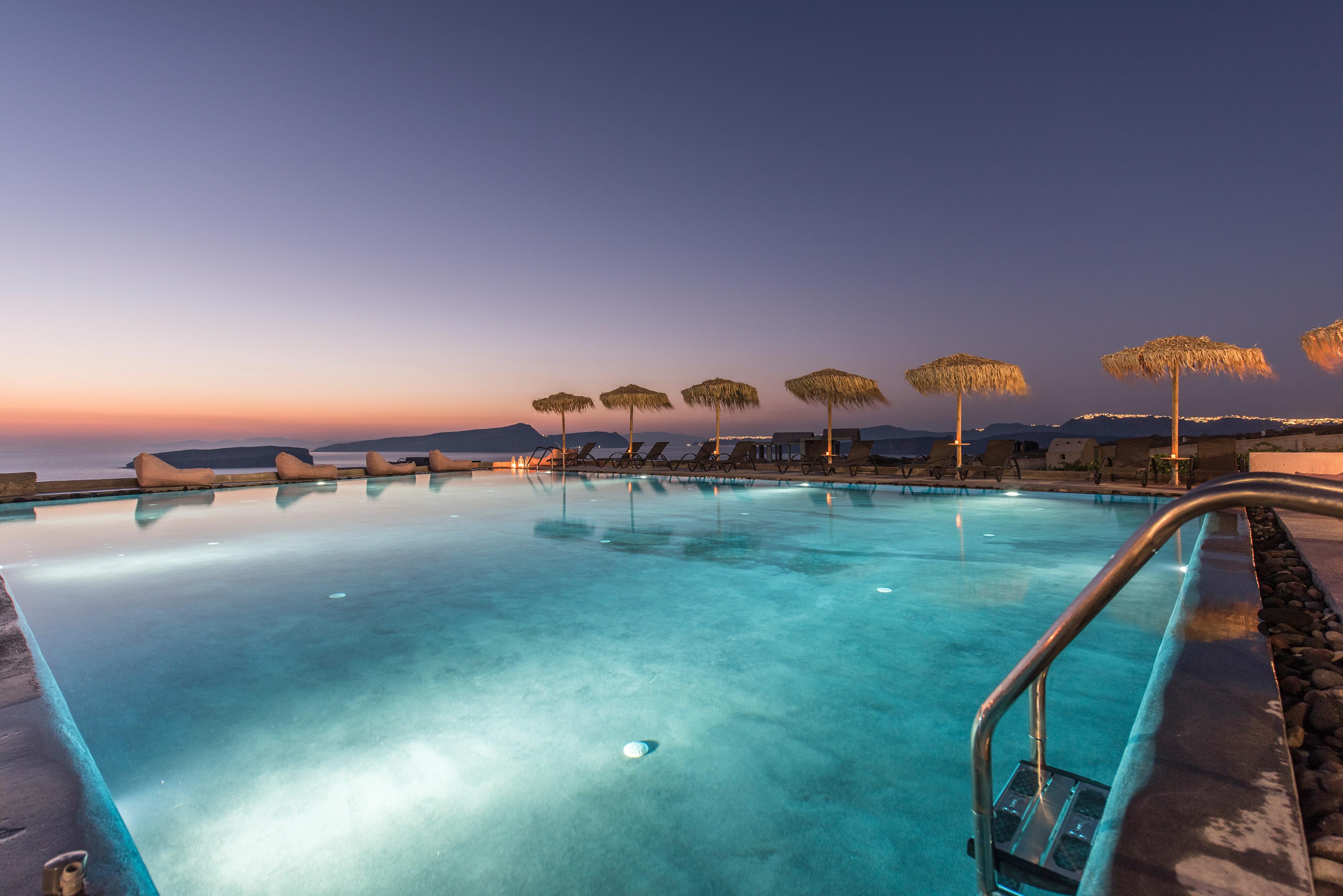 Sunset Faros Hotell Akrotírion Exteriör bild
