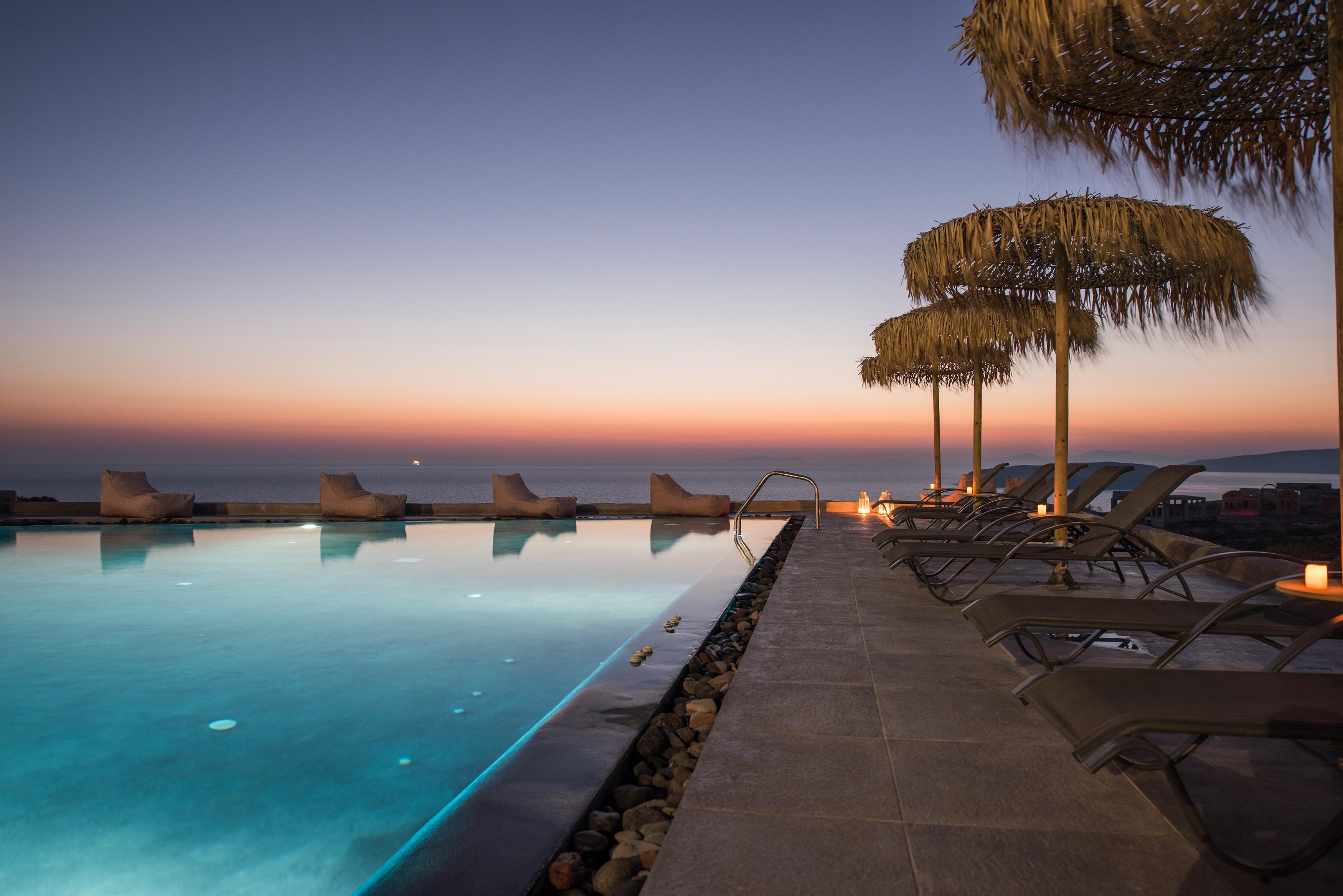 Sunset Faros Hotell Akrotírion Exteriör bild