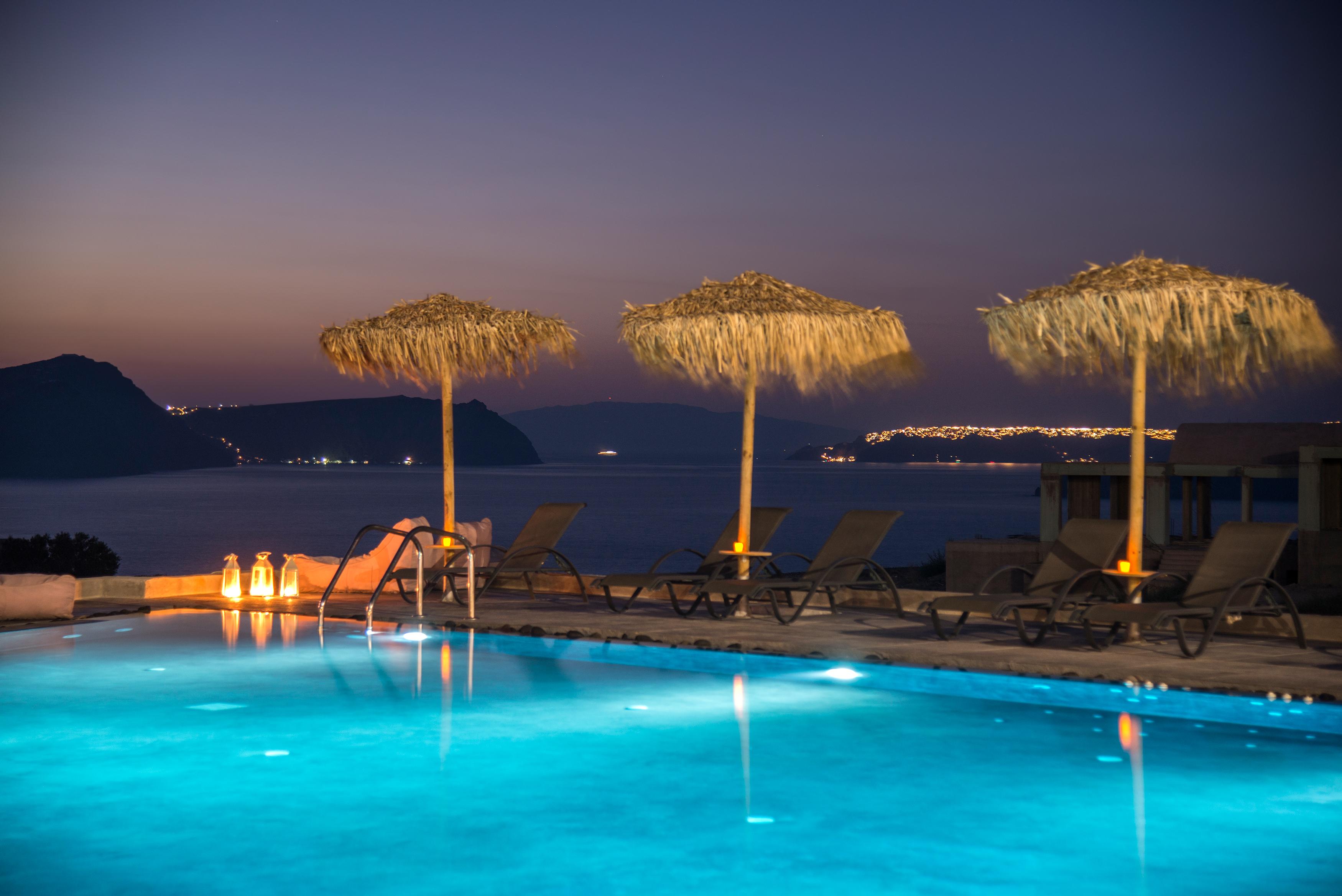 Sunset Faros Hotell Akrotírion Exteriör bild