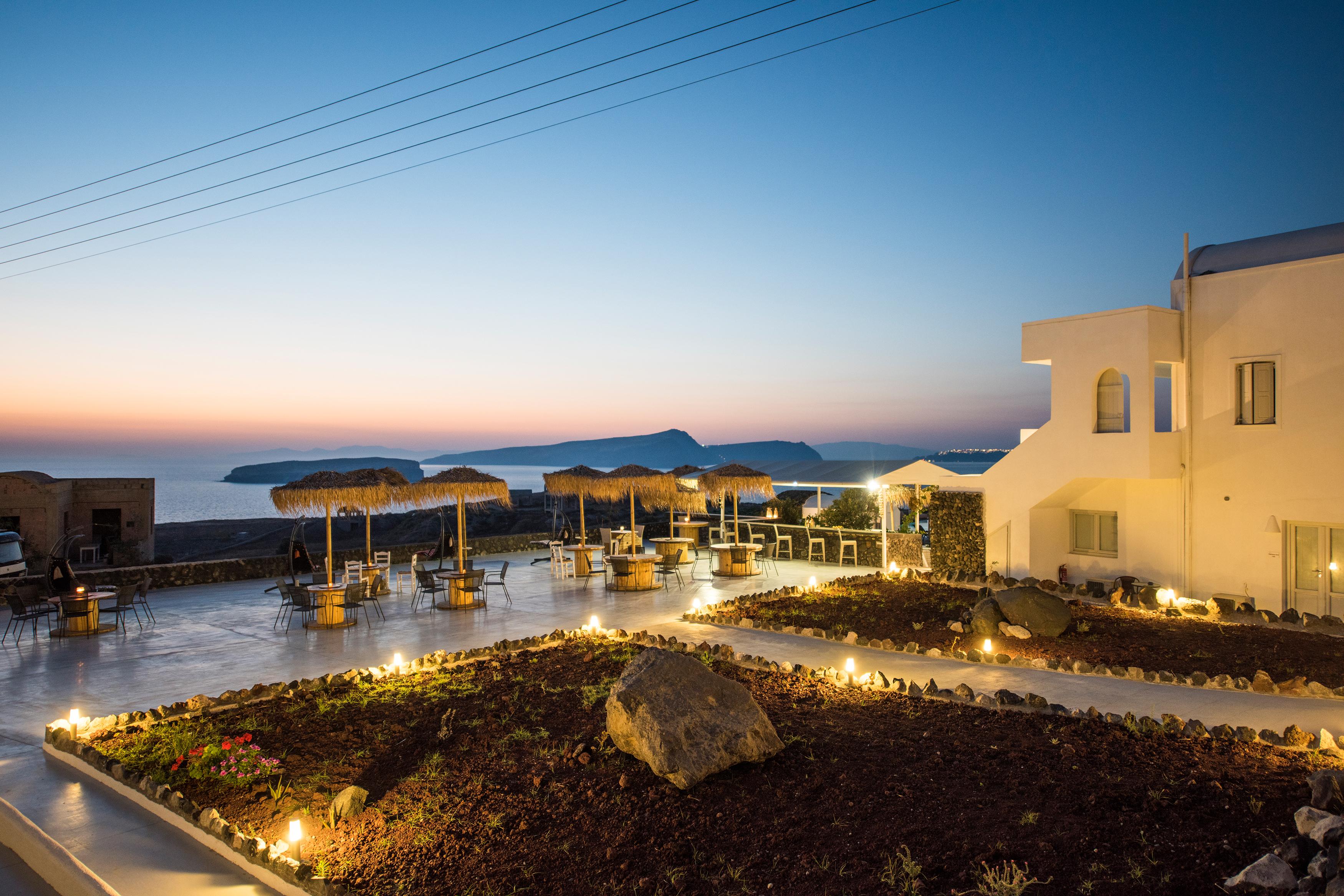 Sunset Faros Hotell Akrotírion Exteriör bild